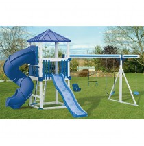 Swing Kingdom KC 10 Swing Set Economy Turbo - 4 Color Options